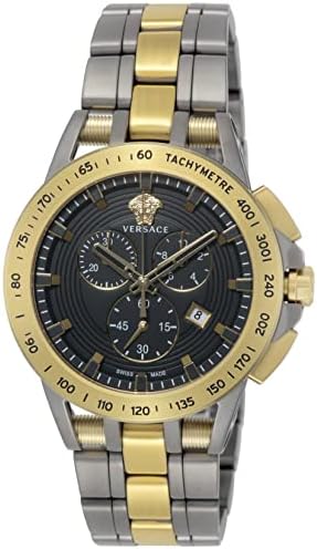 Amazon.co.jp: [ヴェルサーチ] 腕時計 Sport Tech GMT スポーツ